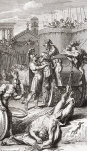 阿喀琉斯之死(打印) 作者 伯纳德·毕卡特（Picart）