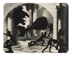 神奇的人物，可能是20世纪20年代（明胶银版画）。 作者 伯纳德·阿尔菲里