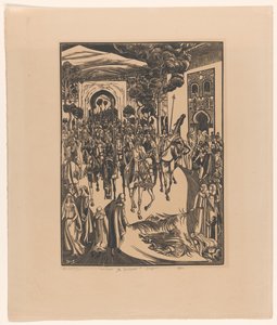 De Intocht（物品上的原标题）
Saffia （物品上的原标题） 作者 Bernard Essers（艺术家签名）