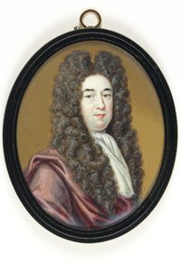 Edmund Dummer，土木工程师，海军测量员（象牙水彩）