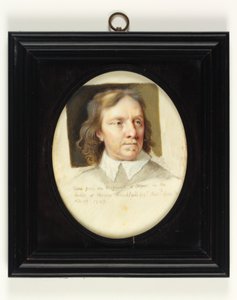 Oliver Cromwell (watercolor on ivory) 作者 伯纳德三世镜头