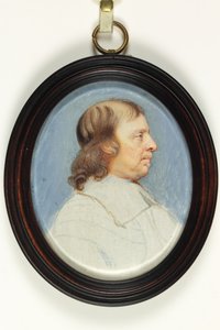Oliver Cromwell (watercolor on ivory) 作者 伯纳德三世镜头
