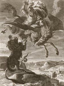 Bellerophon战斗Chimaera，1731年 作者 伯纳德·皮卡特
