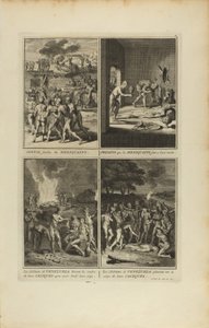 墨西哥葬礼车队/Presens que les Mexiquains...les Habitans de Venezuela.../ 作者 伯纳德·皮卡特