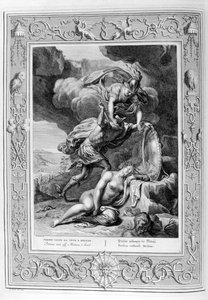 珀尔修斯（Perseus）切断了美杜莎的头颅，1733年 作者 伯纳德·皮卡特
