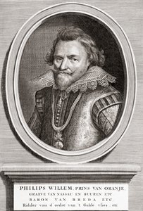 portrait of Philip William, Prince of Orange (1554-1618) 作者 伯纳德·皮卡特