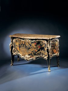 路易十五时代的五斗柜，1710-65