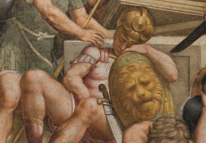 Counterfaccata, Bernardino Gatti, Resurrection 1529, 细节