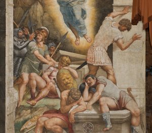 Counterfaccata, Bernardino Gatti, 复活 1529, 详细说明