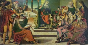 医生中的基督 作者 Bernardino di Mariotto