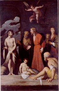 瘫痪者的治愈 作者 贝尔纳多·斯特罗兹（Bernardo Strozzi）
