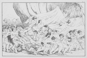 但丁的《神曲》，《地狱篇》，第 V 版（石版画 作者 伯恩哈德·舒勒