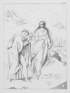 但丁的《神曲》，《天堂》（Paradiso），第四版（石版画）