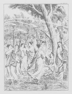 但丁的《神曲》，《炼狱》，第三十九版（石版画 作者 伯恩哈德·舒勒