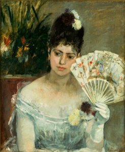 Au Bal 作者 贝特·莫里索（Berthe Morisot）