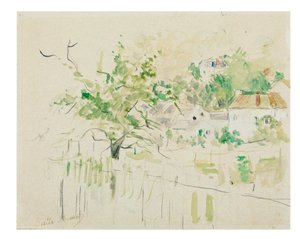 1884年布吉瓦尔 作者 贝特·莫里索（Berthe Morisot）