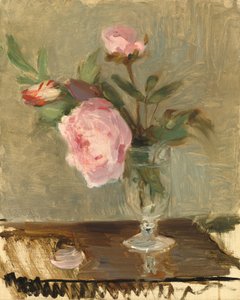 牡丹花 作者 贝特·莫里索（Berthe Morisot）