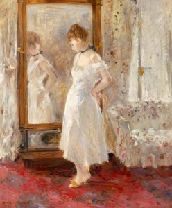 Psyche, 1876, by Berthe Morisot (1841–1895). 作者 贝特·莫里索（Berthe Morisot）