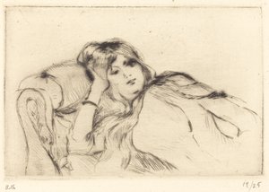 休息，18881890。 作者 贝特·莫里索（Berthe Morisot）