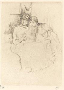 绘画课 作者 贝特·莫里索（Berthe Morisot）