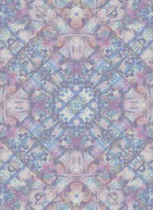 春天的地理》，2015 年（混合媒介、墨水、热转印、水彩、插图、数字） 作者 贝丝·特拉弗斯