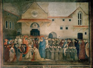 教皇马丁五世为圣埃吉迪奥祝圣