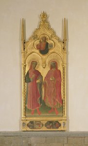 SS。 Cosmas和Damian，1429（面板上的蛋彩画和金箔）