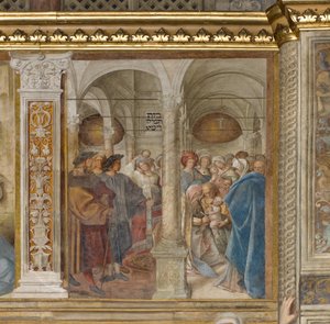 中央大道，北第四跨度，包皮过长，Boccaccio Boccaccino 1516-17 作者 Boccaccio Boccaccino