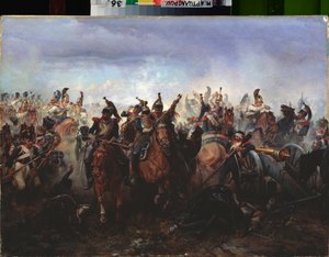 La bataille de Fere Champenoise（费尔-尚佩诺瓦战役），1814 年 3 月 25 日（费尔-尚佩诺瓦战役，1814 年 3 月 25 日