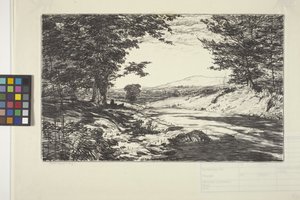 山（纸上水墨）
