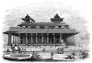 印度阿拉哈巴德宫，1847年 作者 波恩