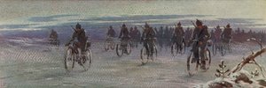 German bicycle troops in Finland, Finnish Civil War