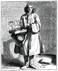 剪刀或刀，1737-1742年。 作者 布查登