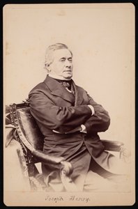 约瑟夫-亨利的肖像，1797-1878年，1868年至1878年之间。 作者 布雷迪的国家摄影肖像画廊