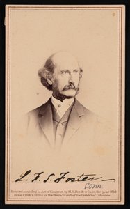 拉法耶特-萨宾-福斯特的肖像，1806-1880年，1869年之前。