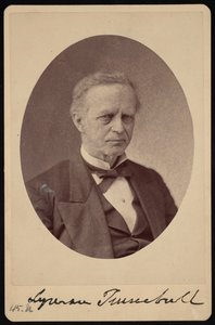 莱曼-特伦布尔1813-1896年的肖像，1868年至1881年间。 作者 布雷迪的国家摄影肖像画廊