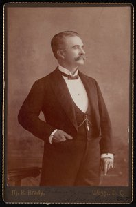 W. Nelson Toler的肖像，1890至1893年间。 作者 布雷迪的国家摄影肖像画廊