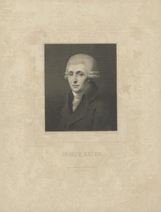 作曲家约瑟夫·海顿（Joseph Haydn）1732-1809年的肖像，c。 1827年。
