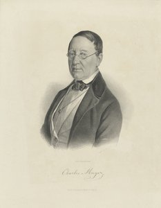 钢琴家和作曲家查尔斯·梅耶（Charles Mayer）的画像，1799-1862年，约1854年。