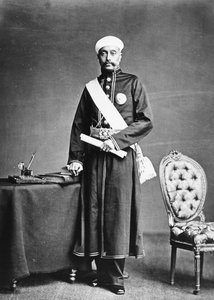 1870年代，海德拉巴尼扎姆总理萨拉荣格爵士