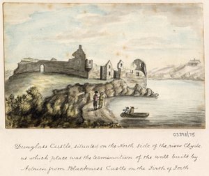 一系列素描，1772-1778 年英国、欧洲大陆和美洲的风景（水彩画） 作者 英国学校