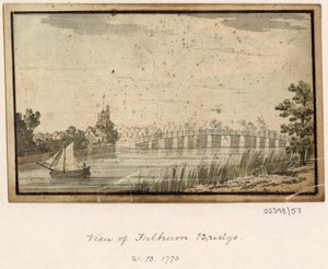 一系列素描，1772-1778 年英国、欧洲大陆和美洲的风景（水彩画） 作者 英国学校