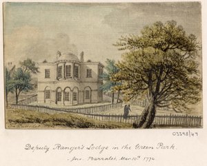 一系列素描，1772-1778 年英国、欧洲大陆和美洲的风景（水彩画） 作者 英国学校