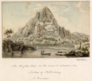 一系列素描，1772-1778 年英国、欧洲大陆和美洲的风景（水彩画） 作者 英国学校