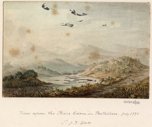 A series of sketches, views in Great Britain, the Continent and America 1772-1778 (watercolour)   1428365   zh       chinese Successfully Translated  Original: Coronation of the Virgin with angels and st John the evangelist, st Augustine Translat: Coronati 作者 英国学校