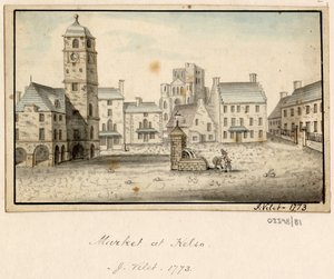 一系列素描，1772-1778 年英国、欧洲大陆和美洲的风景（水彩画） 作者 英国学校