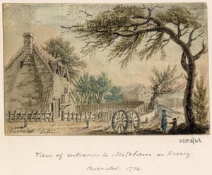 1772-1778 年英国、欧洲大陆和美洲的一系列素描、风景（水彩画） 作者 英国学校