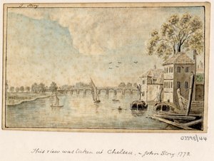 1772-1778 年英国、欧洲大陆和美洲的一系列素描、风景（水彩画） 作者 英国学校