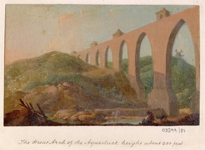 1772-1778 年英国、欧洲大陆和美洲的一系列素描、风景（油画） 作者 英国学校