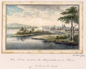 一系列素描，1772-1778 年英国、欧洲大陆和美洲的风景（水彩画） 作者 英国学校